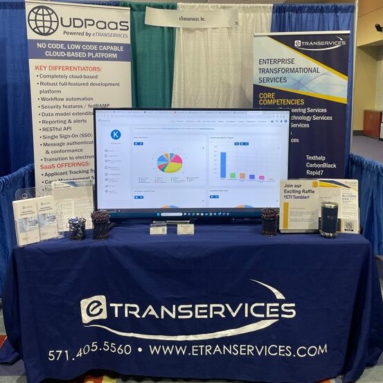 A booth during an expo event